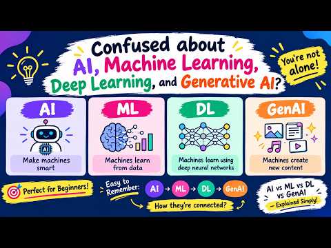 AI vs ML vs Deep Learning vs Generative AI — What’s the REAL Difference?