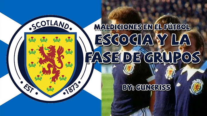 "Maldiciones" en el fútbol | Escocia y la fase de grupos