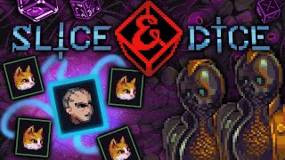 CHEATING THE GAME TO MAKE ONE SUPER PERSON! - SLICE & DICE