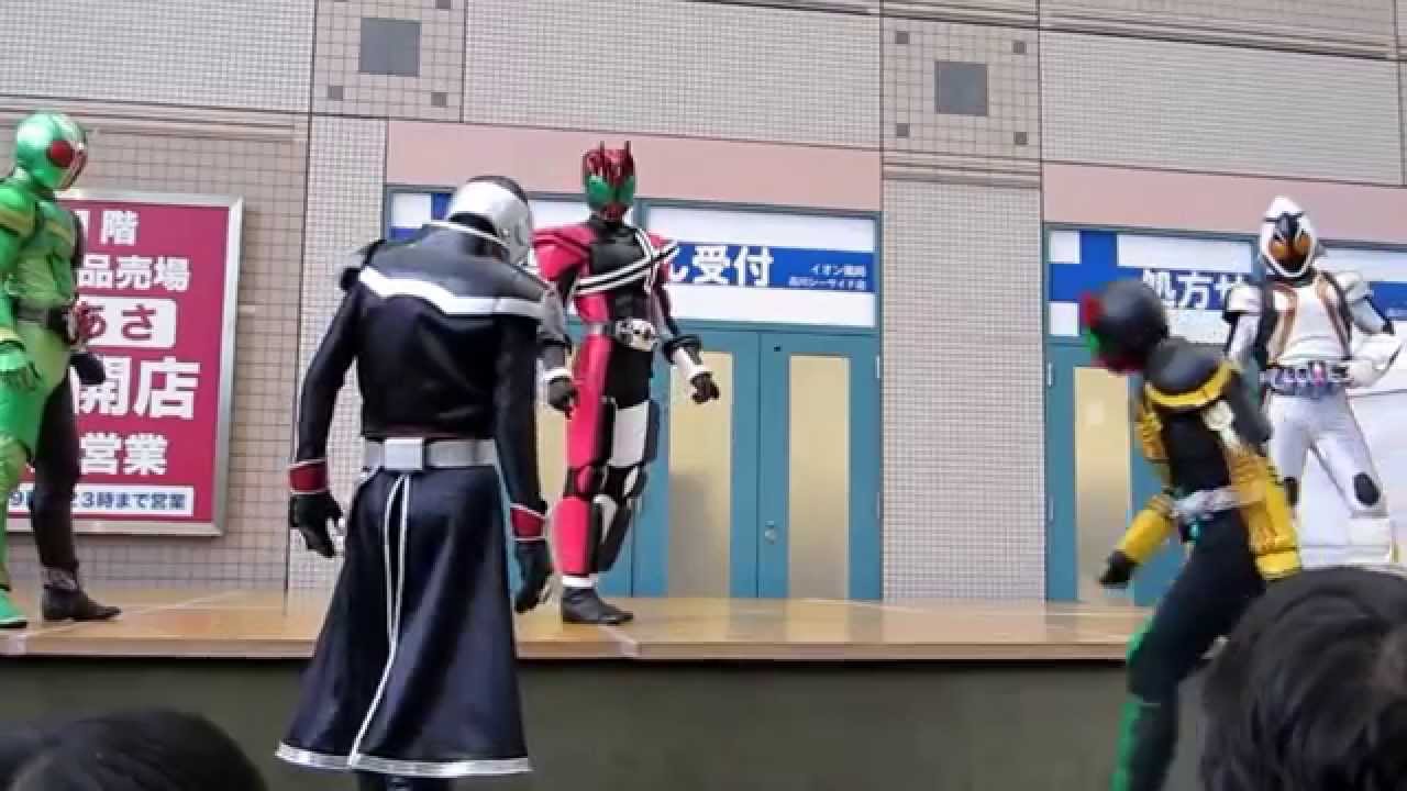 平成5大ライダーショー イオン品川シーサイド店 ｐａｒｔ２ 後篇 Youtube