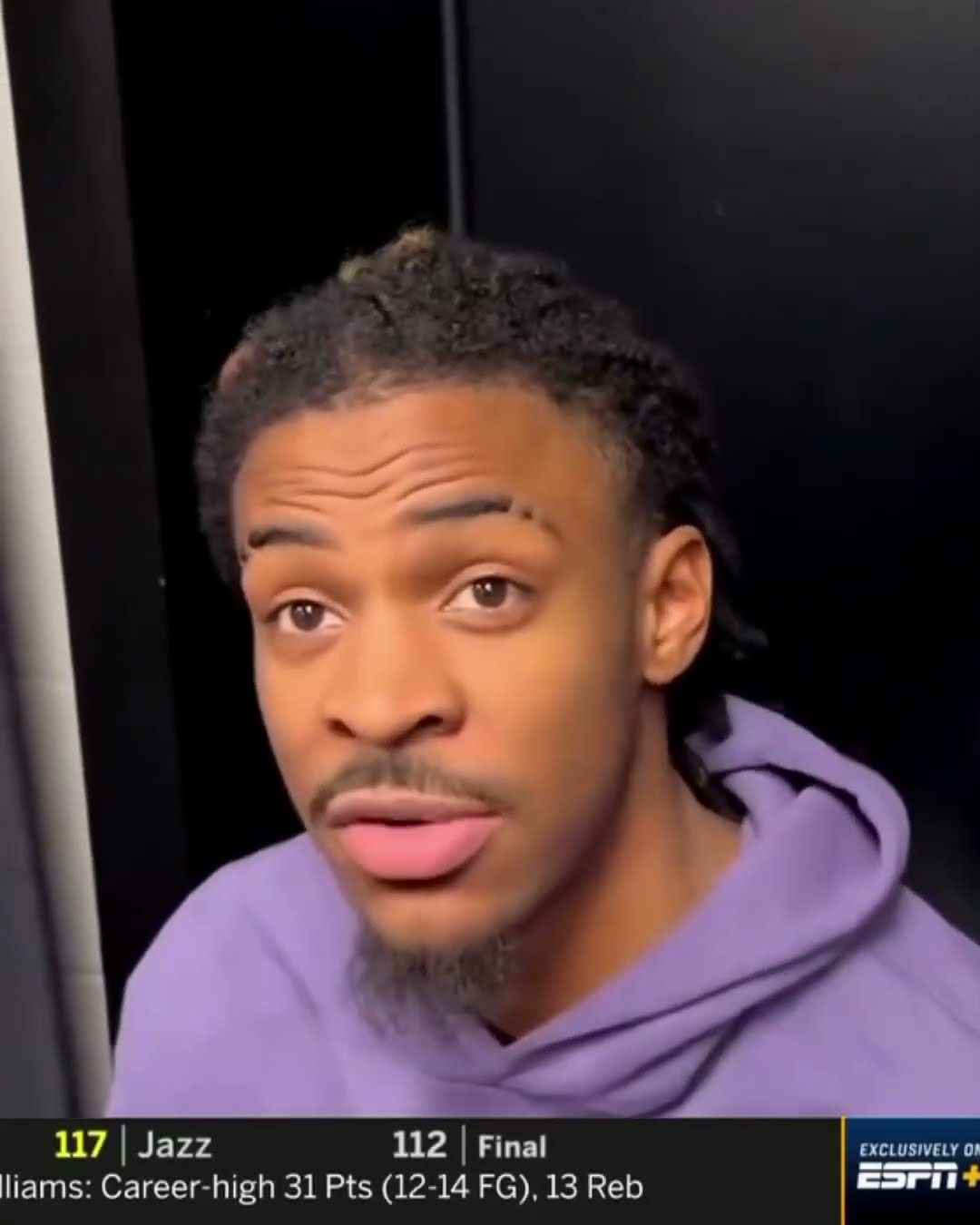 Ja Morant: Wemby is just another person at the rim ... he don't get no pass ?