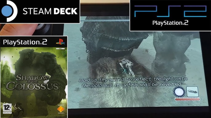 Shadow Of The Colossus HD Steam Deck, RPCS3 - PS3