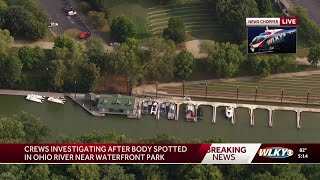 LMPD investigating after body found in Ohio River
