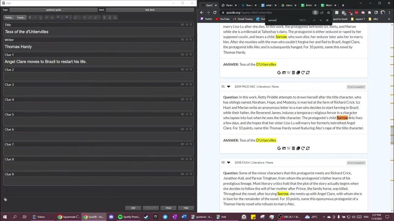 How to Study Quizbowl Literature using Anki!!! YouTube