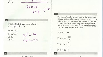 SAT Test 9, Section 3, 1-4