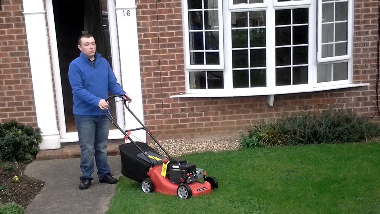 Gardening time: Final grass cut of the year with a Sovereign petrol
