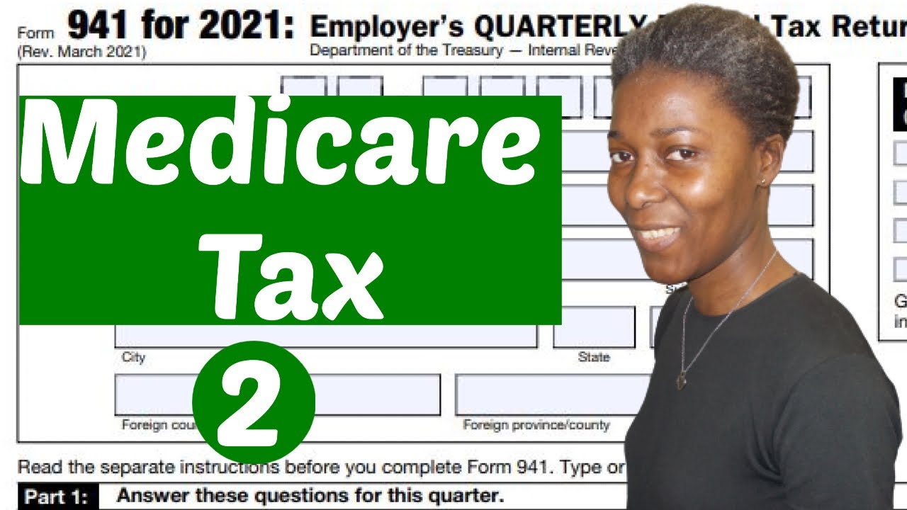 2-How to Fill out IRS Form 941 for 2021 - YouTube