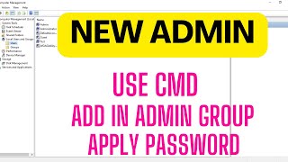 Celebrity Create a New Administrator Using CMD in Windows 10 | How to Create An Admin User Account Using CMD Wealth