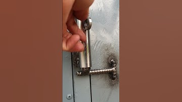 Chốt cửa tự khóa cực chắc. #soncatchannel #shorts