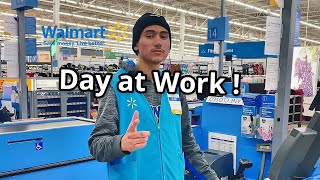 Day in the life at Walmart as Cashier