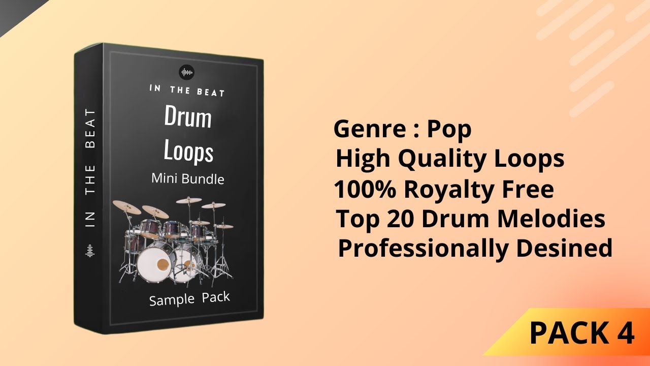Drum Loops (Pack 4) | 100% Royalty-Free | Bollywood Drum Loops | In The Beat