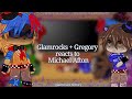 glamrocks react to Michael Afton || FNAF || GC