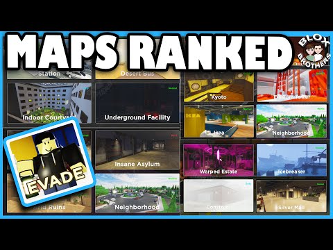 Rating ALL 50 MAPS in EVADE ROBLOX (TIPS AND TRICKS MAP GUIDE) 