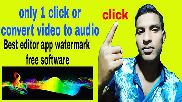 Video to audio convert only 1 click || video KO gana banau? || only one click or change!! @$yes