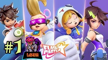 Flash Party #1 | Android & ios Gameplay 2022 | loxun