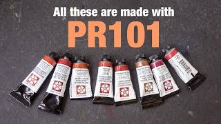 PR101 pigment comparison