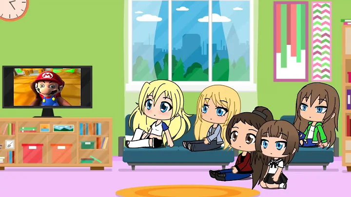 Nace and friends react to Mario Tries Life Hacks (Gacha Life)