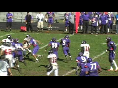 JUSTIN BROOKS 2010 Football Highlights - McDonough High School