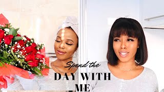 VLOG: Spend The Day With Me|Chloe Ting Challenge|I Received Flowers|#SouthAfricanYoutuber