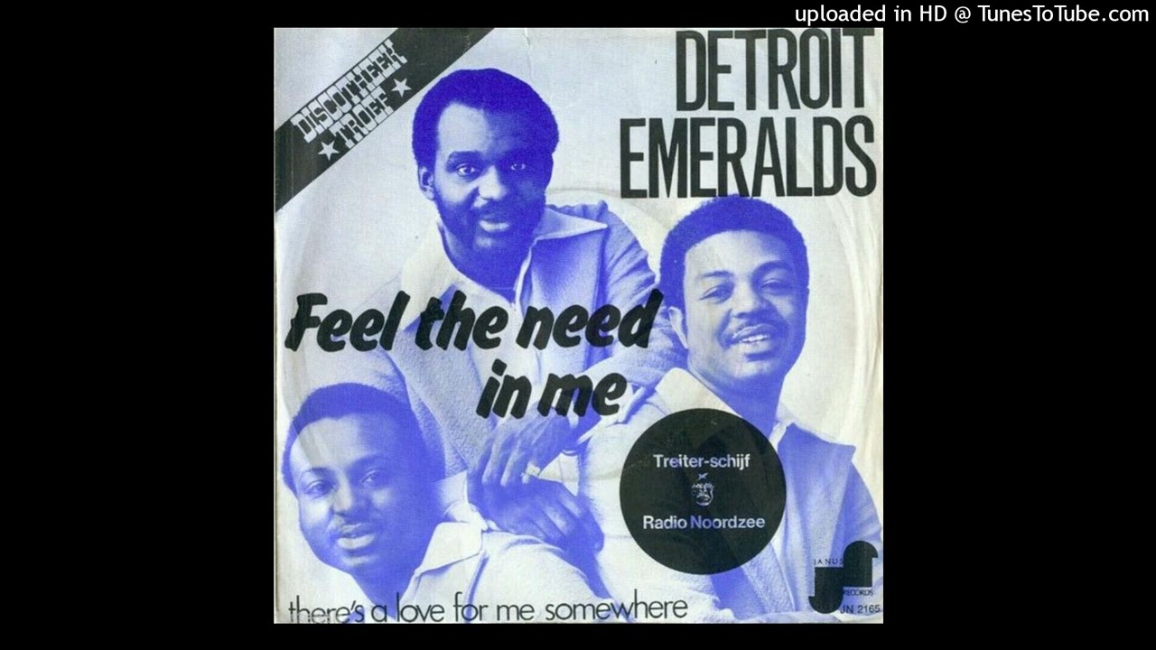 Detroit Emeralds - Feel the Need in Me (Instrumental) - YouTube