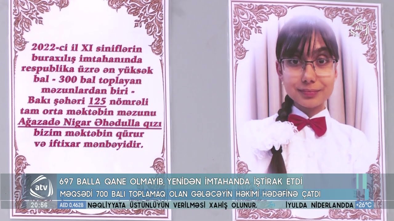 697 balla qane olmayıb, yenidən imtahanda iştirak etdi