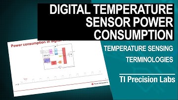 Digital temperature sensor power consumption