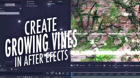 Make growing vines / fungal infection in After Effects | Cordyceps! Last of Us!