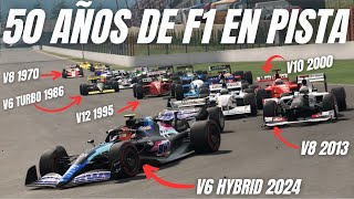 ¿QUÉ GENERACIÓN DE COCHES DE LA F1 es la MÁS RÁPIDA?