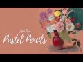 Pastel pencils floral study - demo by Lena Rivo