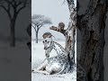 고슴도치 새끼의 장난! 기린왕이 가시로 깨지는 순간 🦒🦔 Hedgehog Pup's Prank! Giraffe King Woken by Thorns Funny Struggl