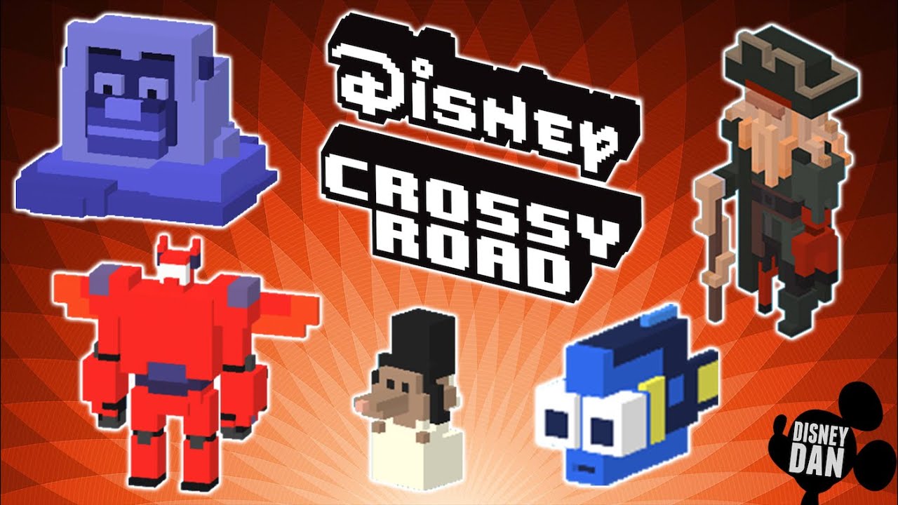 how to unlock the nightmare before christmas characters in disney crossy road