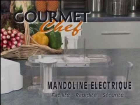 Mandoline électrique Gourmet chef chez TREND CORNER