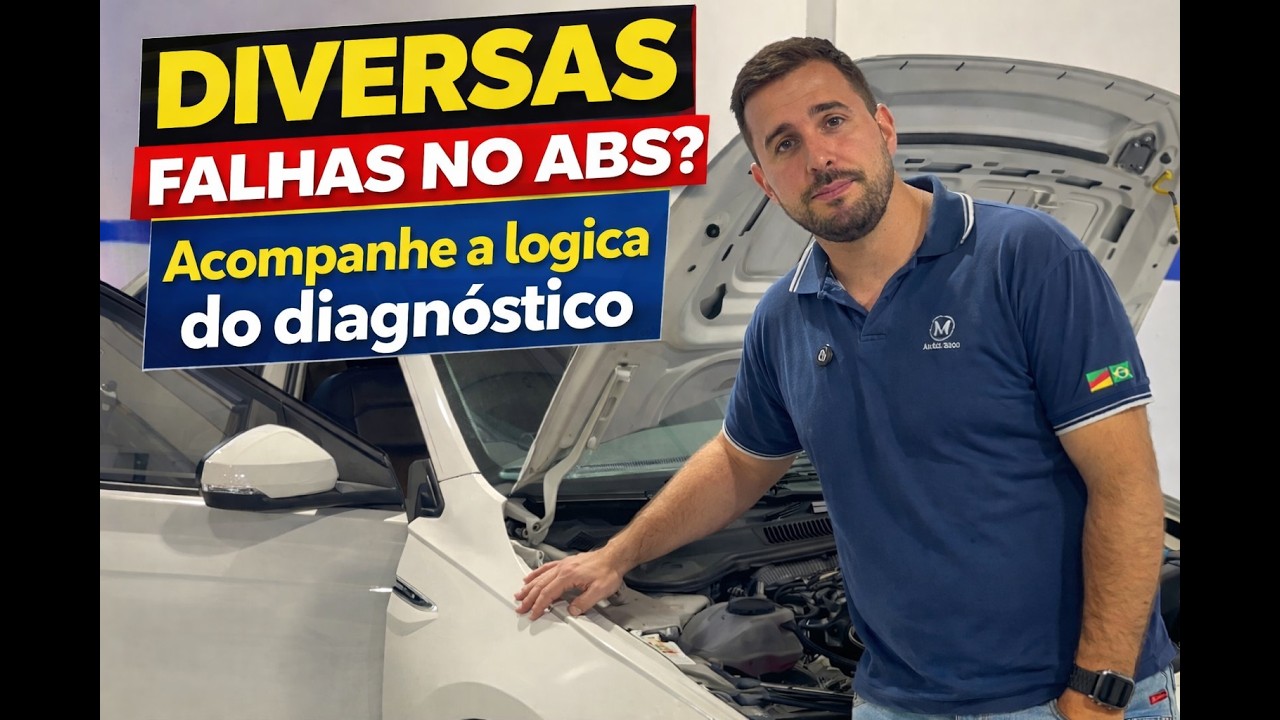 Vw Virtus - Diversas Falhas - ABS Não Plausível - ESP Não Plausível - U041500 - C101C29