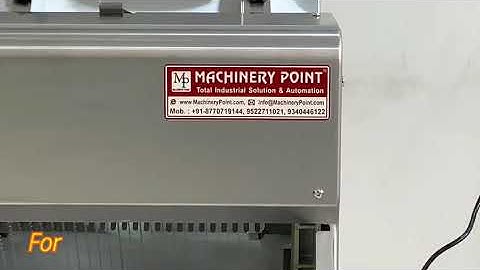 imported Bread slicer machine, table top Bread slicer machine @MachineryPoint #BreadSlicer