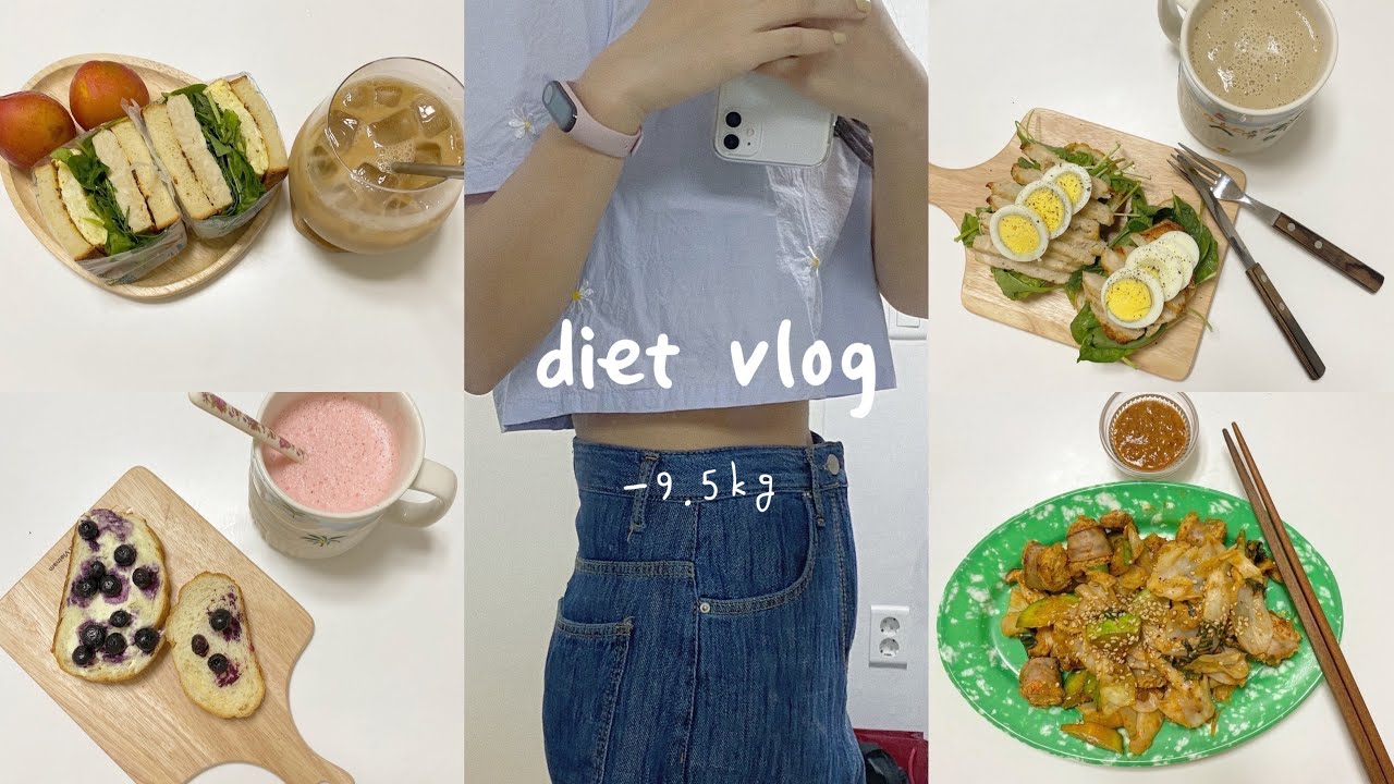 SUB) 누구나 따라할 수 있는 맛있는!🌽다이어트 식단 요리브이로그(깻잎바질페스토파스타,쌀국수,순대볶음,오픈샌드위치,초당옥수수)|mukbang|food vlog|건강식|간헐적단식