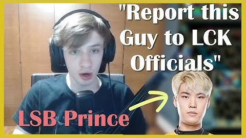 Nemesis gets inted by a tilted LCK Proplayer