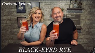 BLACK-EYED RYE COCKTAIL… DELICIOUS Mint and Blackberry SUMMER BOURBON COCKTAIL!