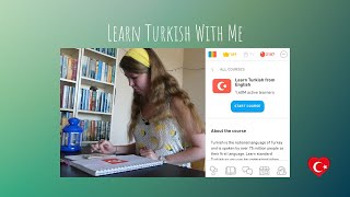 Learn Turkish With Me ~ Starting A New Language