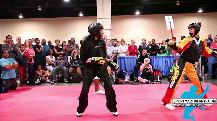 Theresa vs GinaThorton - Women's Sparring - US Cap...