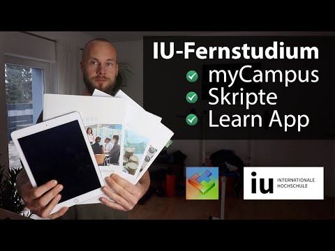 IU-Fernstudium: Ich zeige Onlinecampus, Skripte & Learn App (2022)