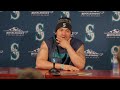 Mariners 1B Josh Naylor Speaks to Media Before T-Mobile Park Debut
