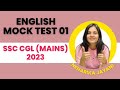 SSC CGL MAINS  - MOCK TEST 01 by @njmam