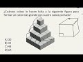 Razonamiento abstracto, Número de elementos que integran o faltan en figuras u objetos