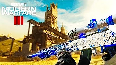 This is MAX Sensitivity SNIPING on RUST in 2023 (Modern Warfare 3 Beta PS5 Gameplay)