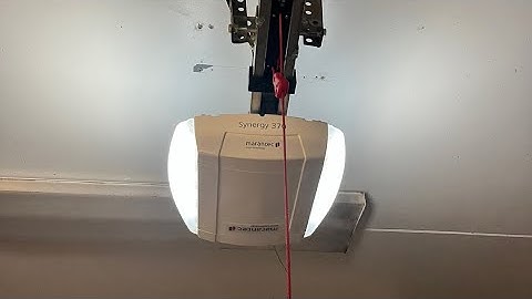 How to Adjust Speed on Marantec Synergy 370