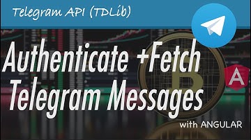 Fetch Telegram Messages with Angular via Telegram API (not bot API!)