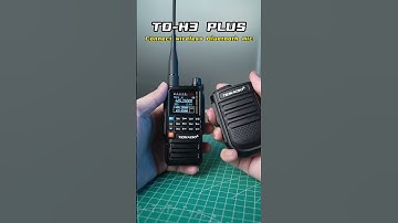 TD-H3PLUS Connects to Wireless Bluetooth Handheld Microphone #tidradio#hamradio #bluetooth