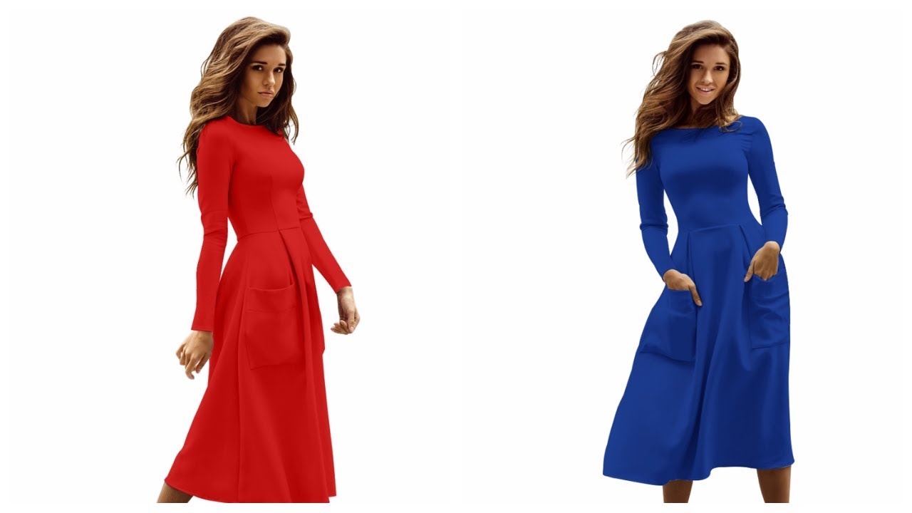 Женская одежда с AliExpress Liva Восхитительное миди платье для БОССА