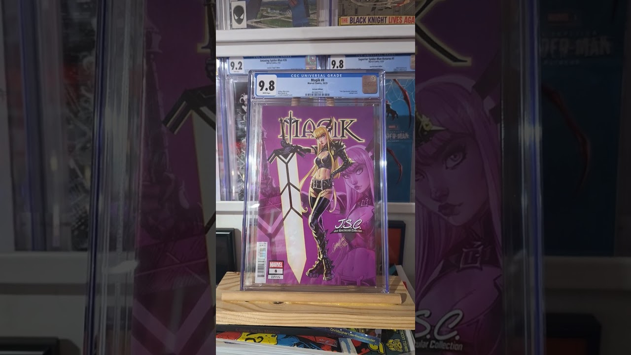 Magik #8 - J. Scott Campbell cover | CGC 9.8 - YouTube