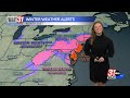 A major nor'easter will impact parts of the northeast tomorrow night